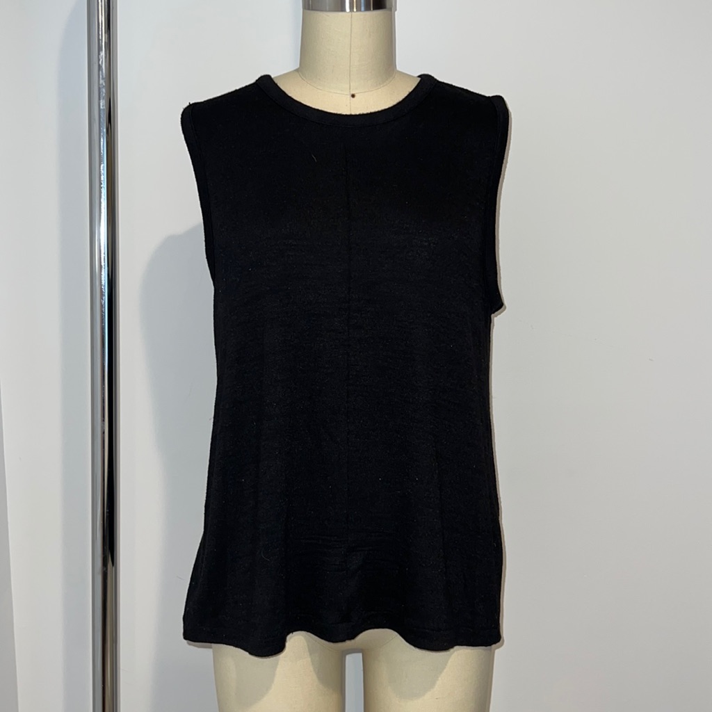 Black Rag And Bone Open Back Tank